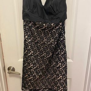 White House Black Market strapless dress